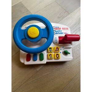 VTG VTech Little Smart Baby Driver Interactive Steering Toy electronic talking